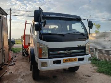 Bán xe cẩu TMT sx2014 , cabin máy zin, các bác thiện chí lh 0912521799 . Xem xe Tt Thạch Hà - Hà Tĩnh