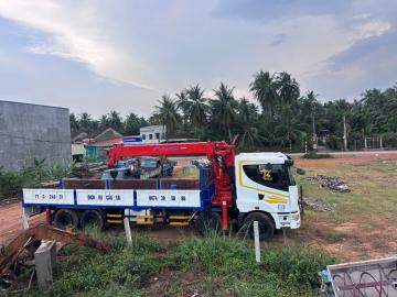 Bán xe tải cẩu CAMC sx2015