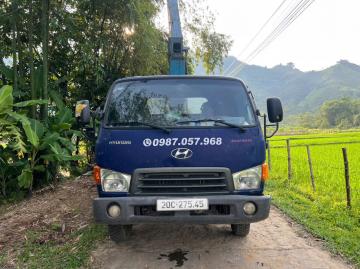Bán xe tải cẩu Huyndai sx209