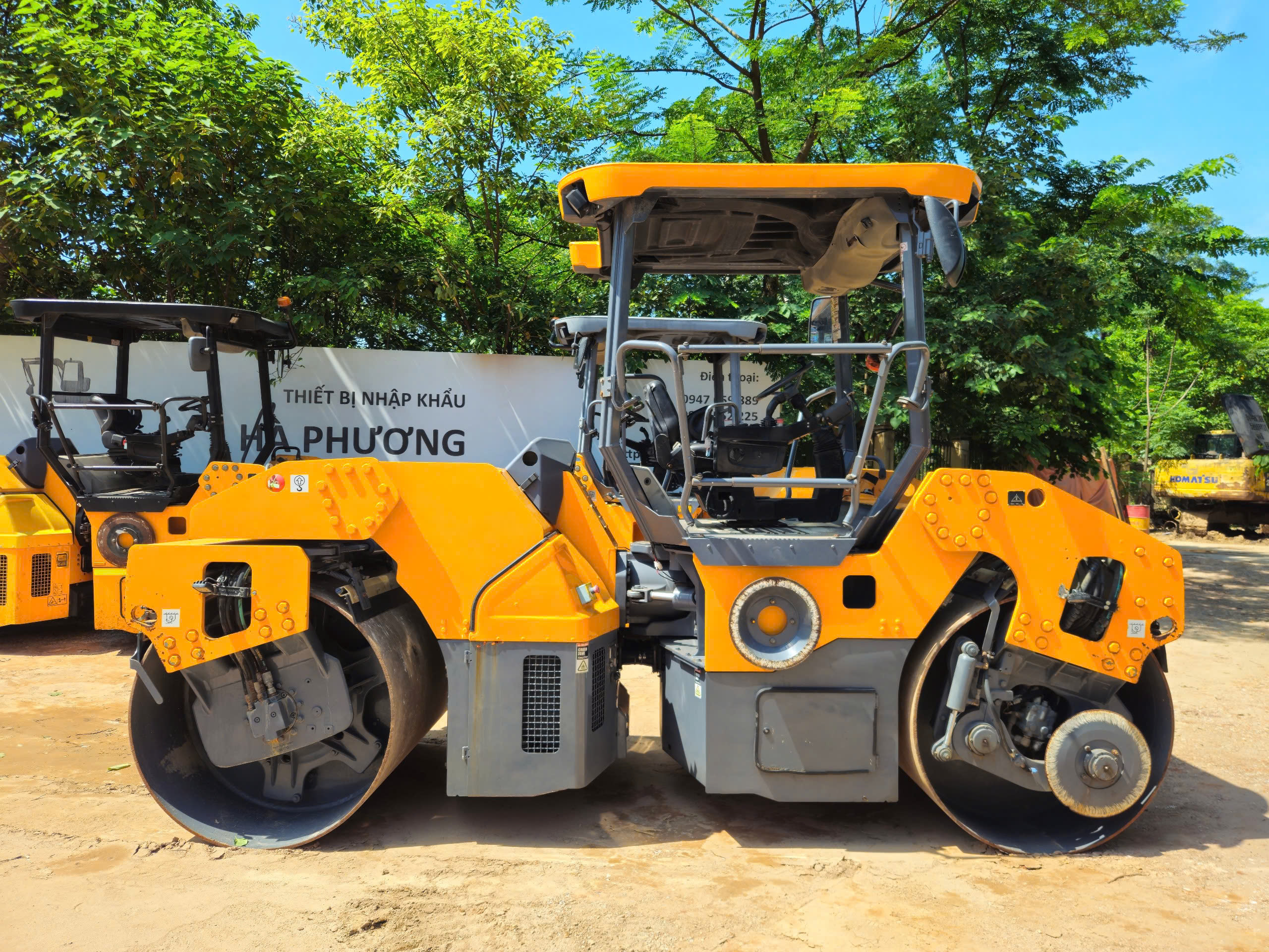 ban lu rung dynapac cc224hf sx 2013 nhap khau