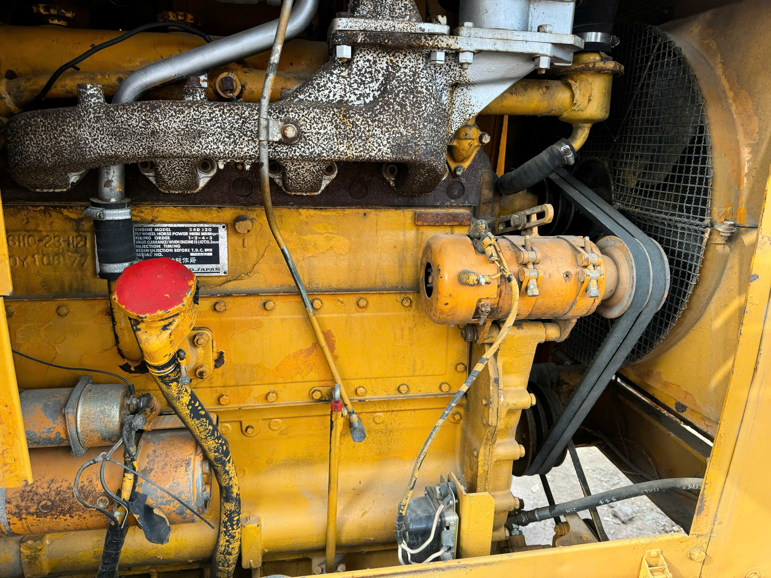 ban may san gat komatsu gd31