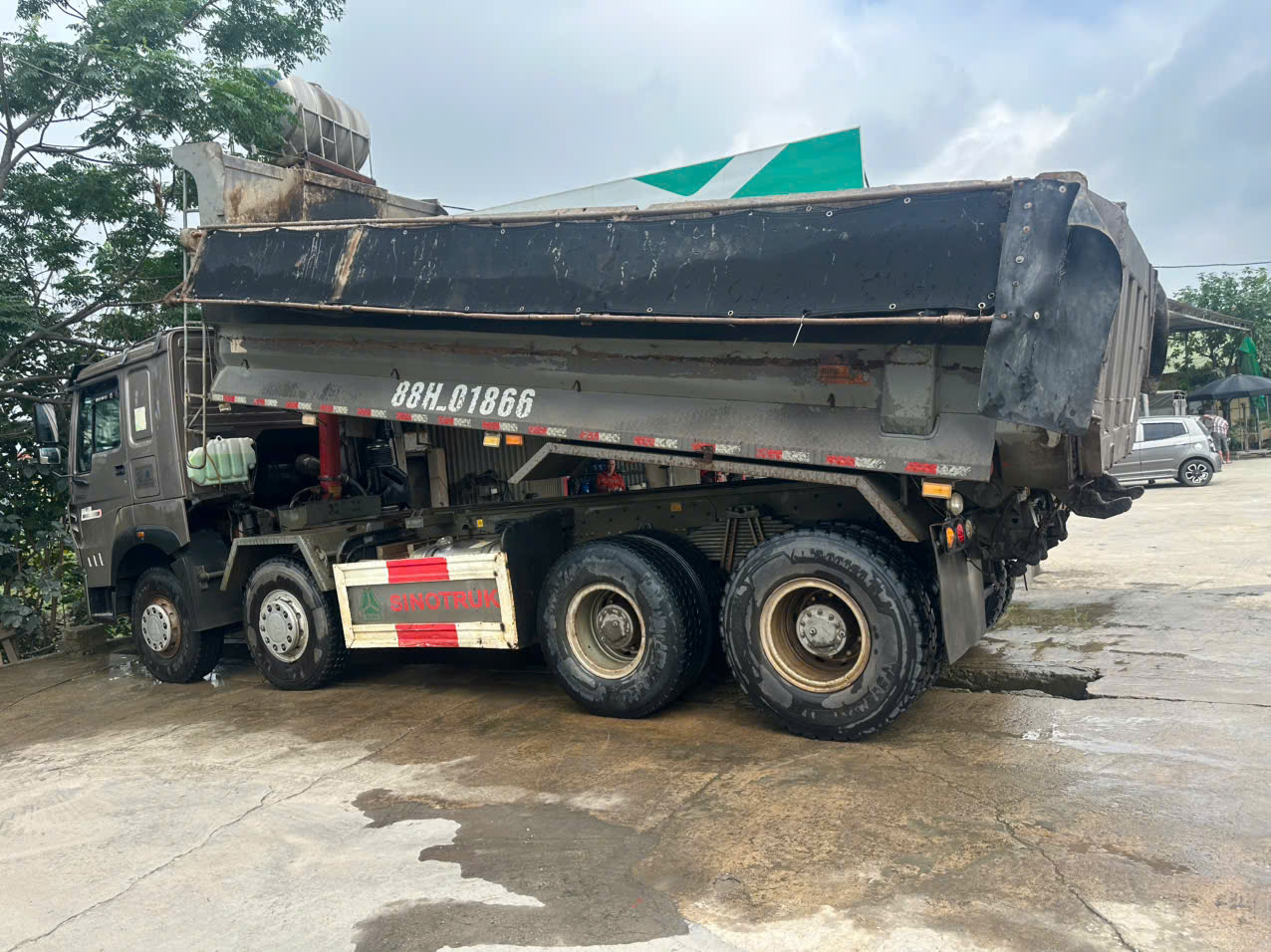 ban xe ben sx2020 , cabin may zin