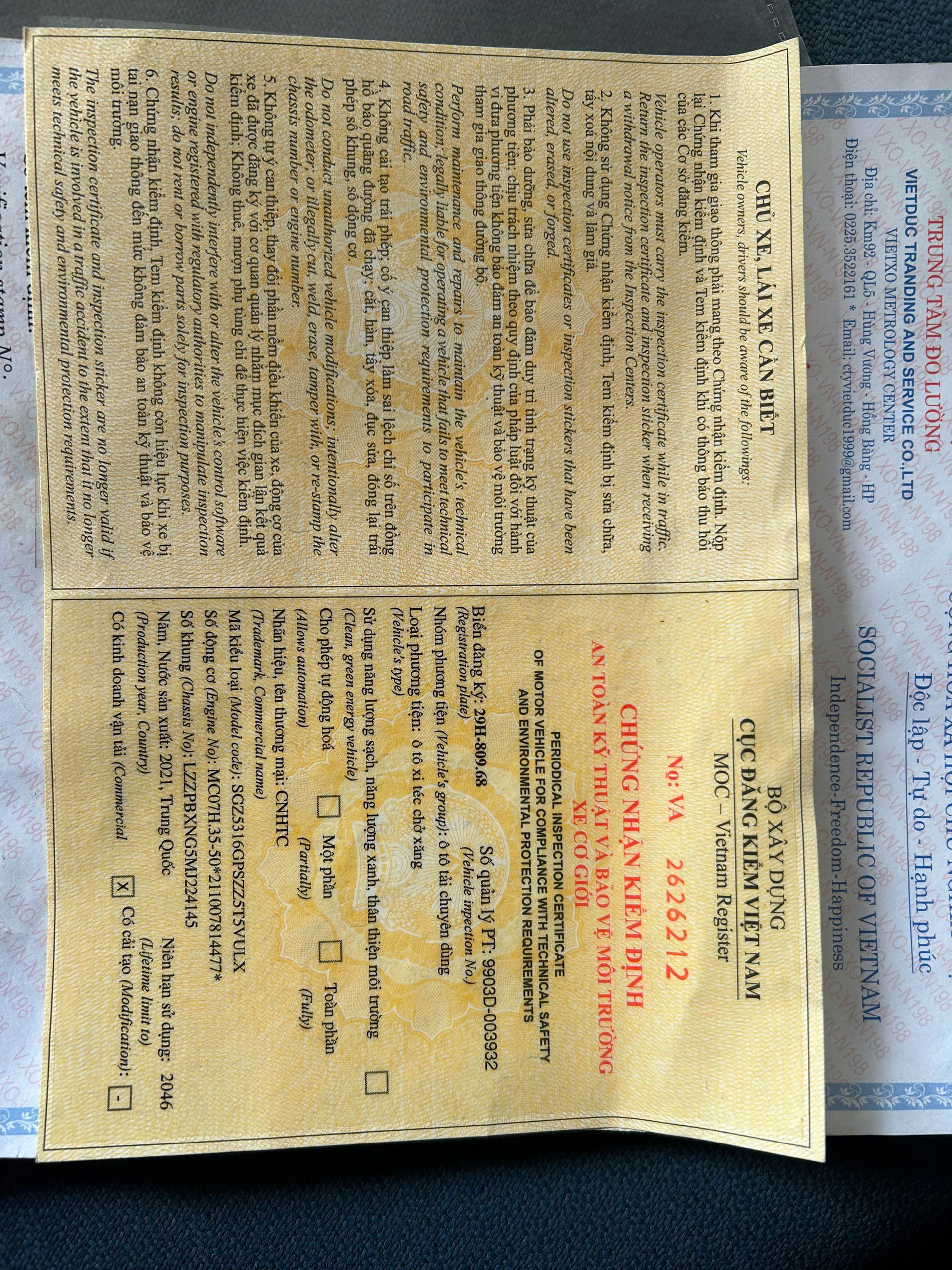 ban xe bon xi tec sx2021