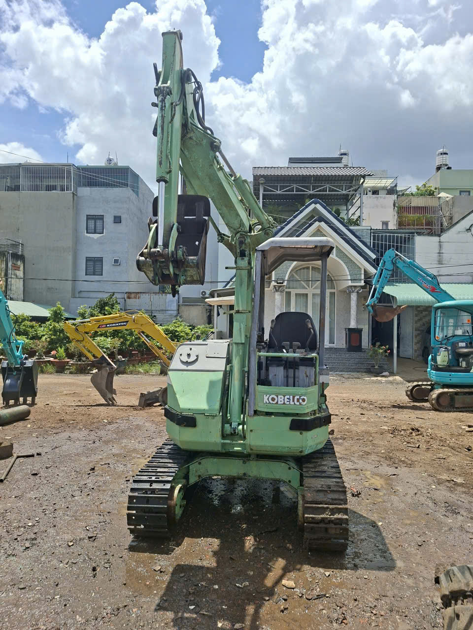 ban xe cuoc kobelco (015) giay to day du,