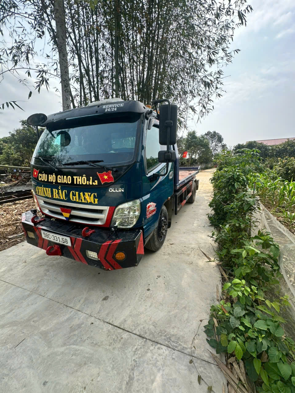 ban xe cuu ho 2 chuc nang thaco olin 500b sx2016