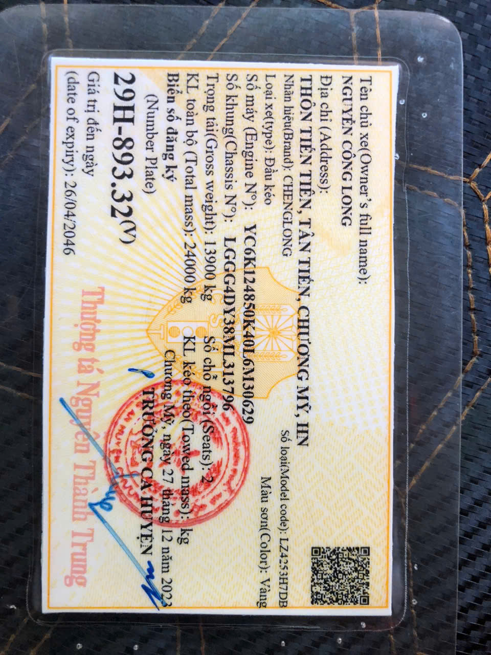 ban xe dau keo chenglong sx2021