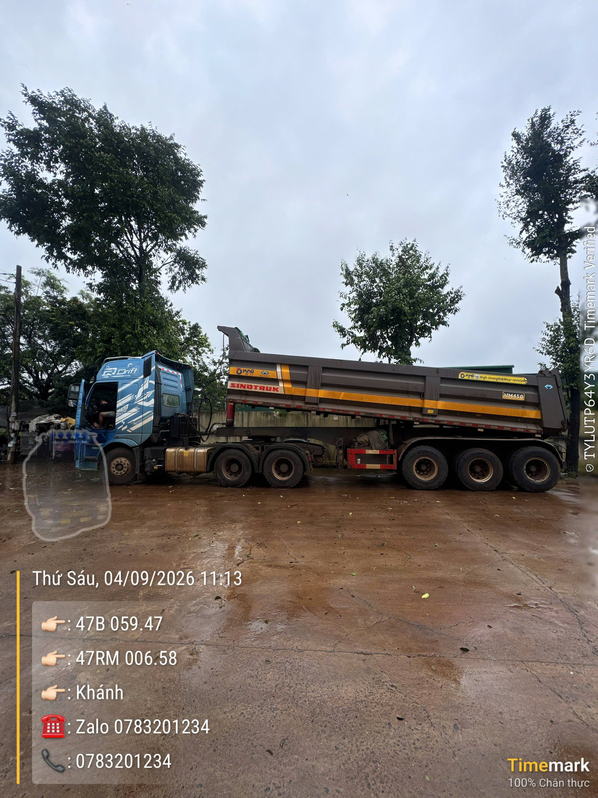 ban xe howo 460 new t6/2025
