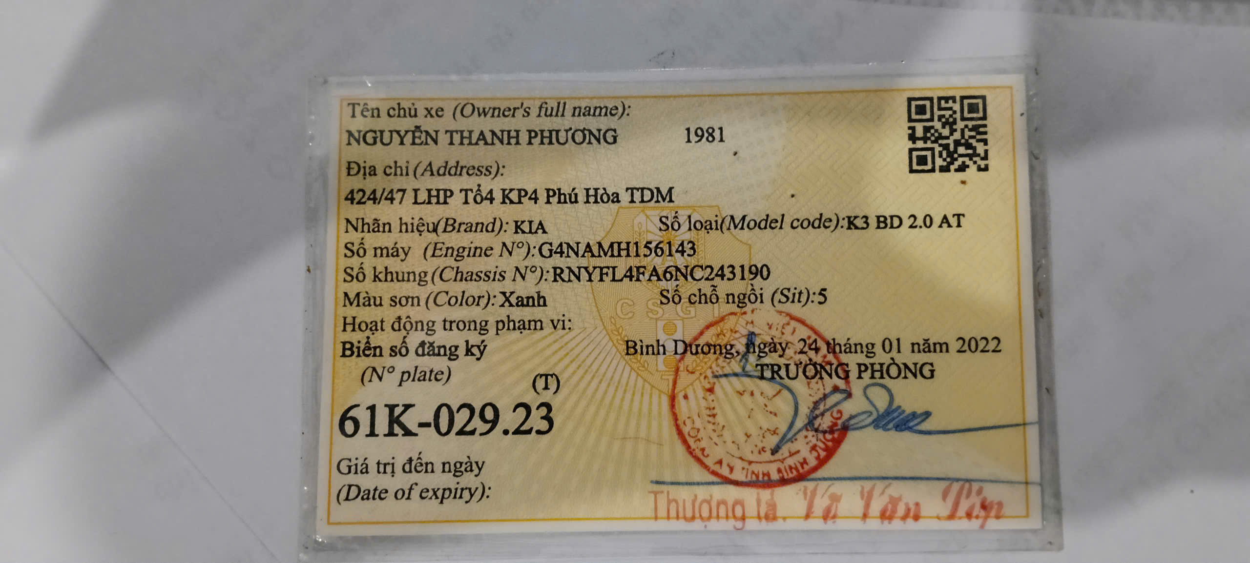 ban xe o to k3 sx2022 premium 2.0 ghe chinh dien nho ghe 2 vi tri od 7,5v