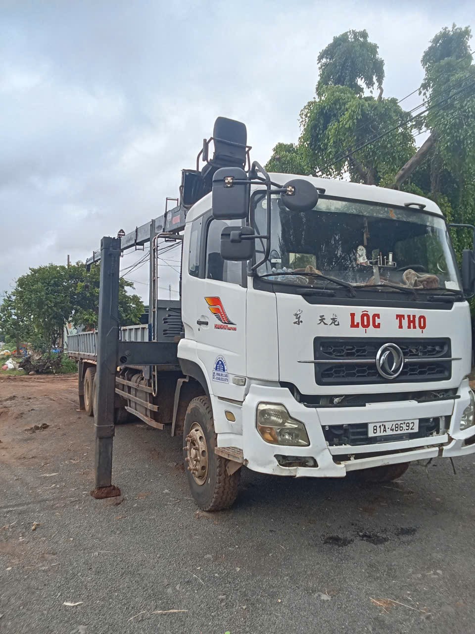 ban xe tai cau dongfeng sx207