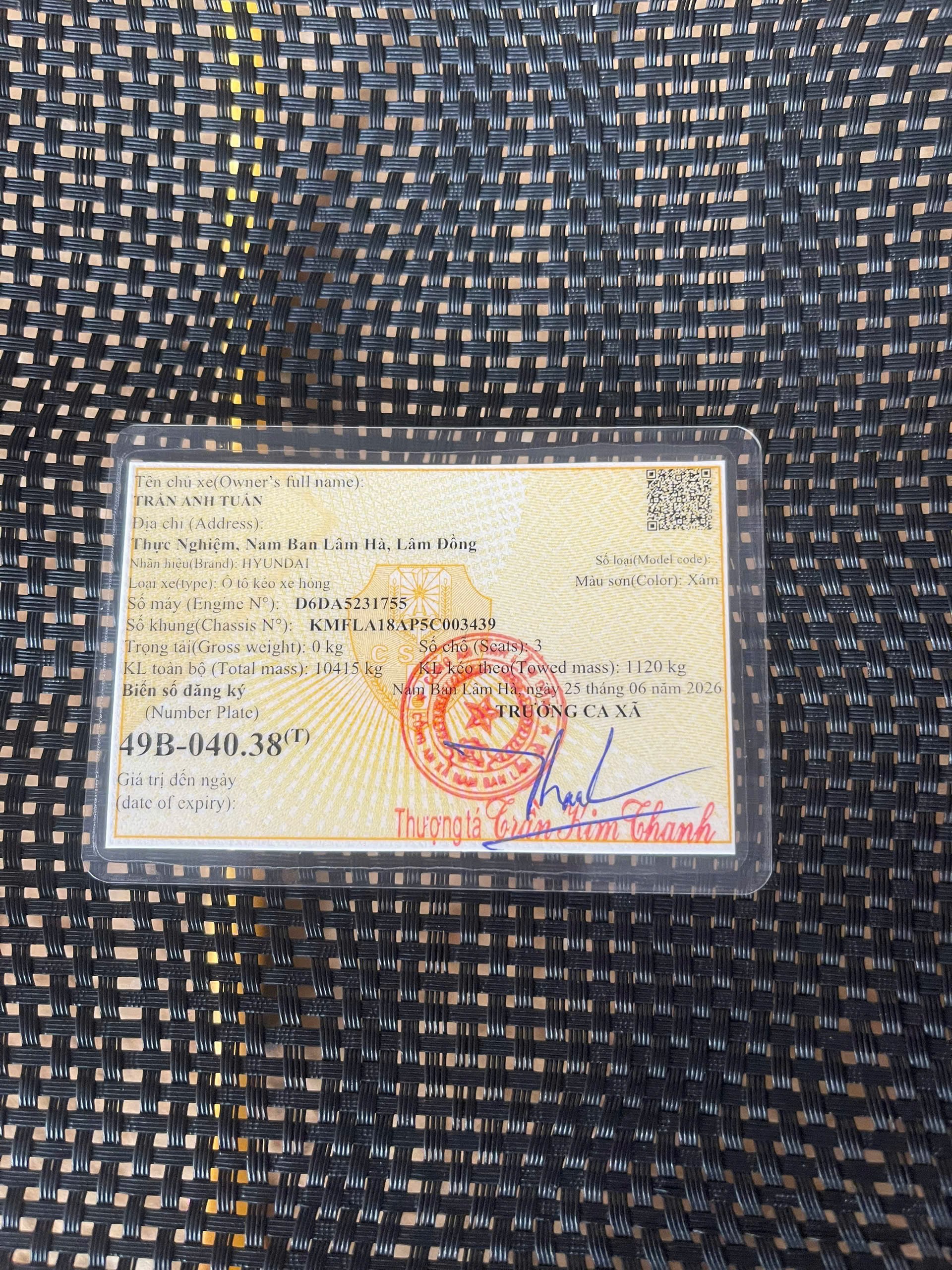 ban xe tai cau huyndai 5ton sx205