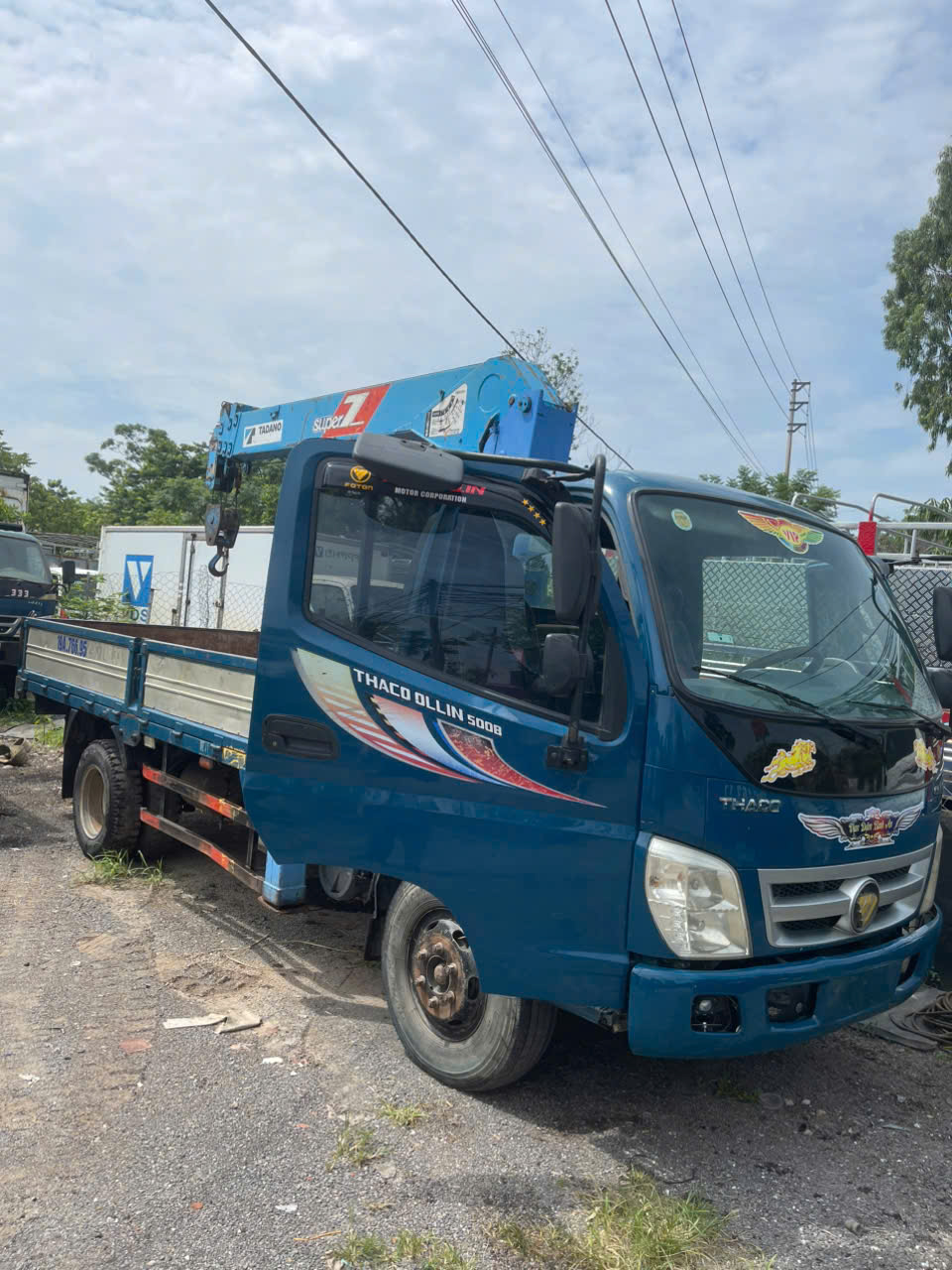 ban xe tai cau thaco olin500b sx2016