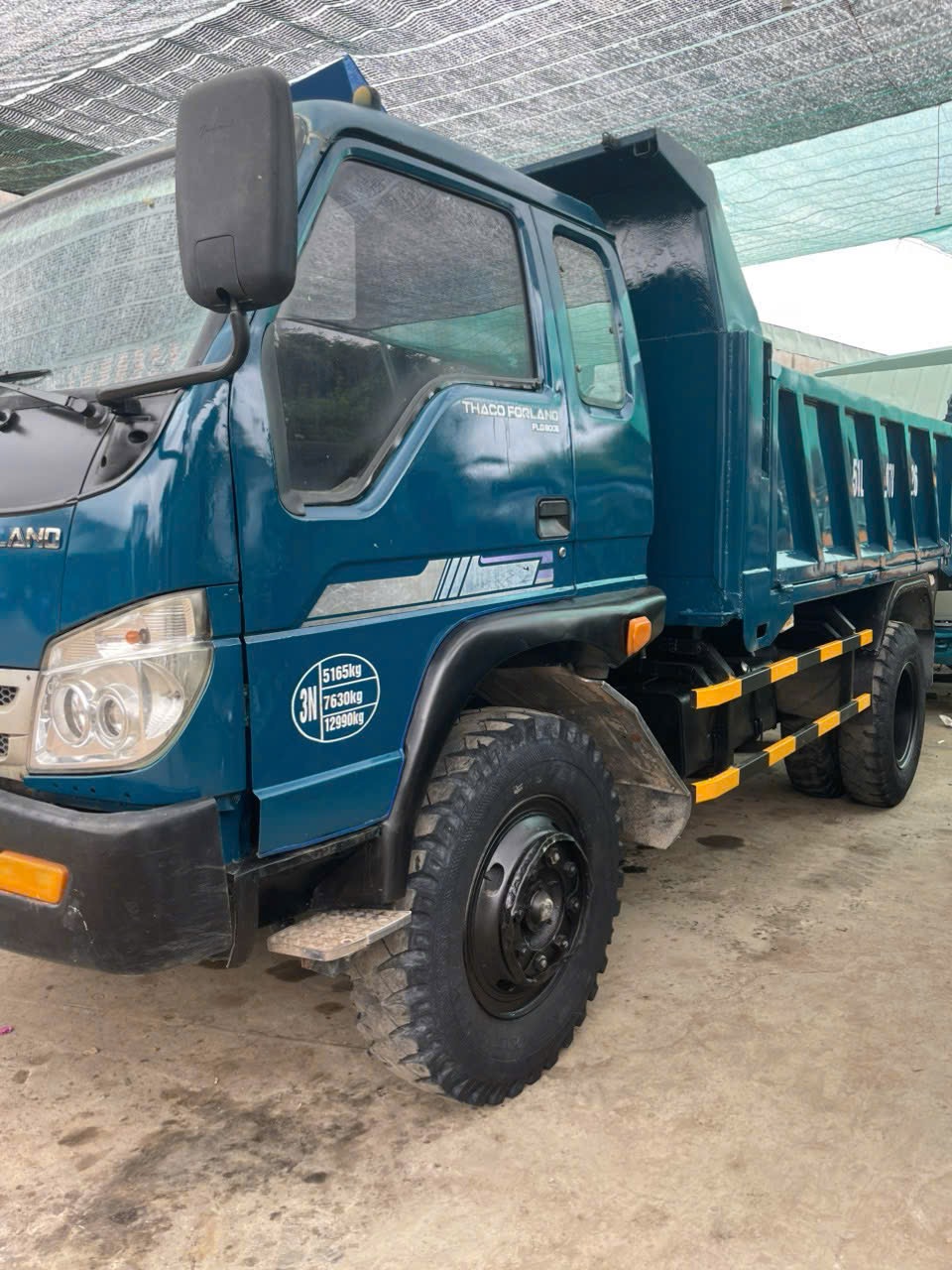 ban xe tai thaco 7.7t sx2015 luu hanh kham mo