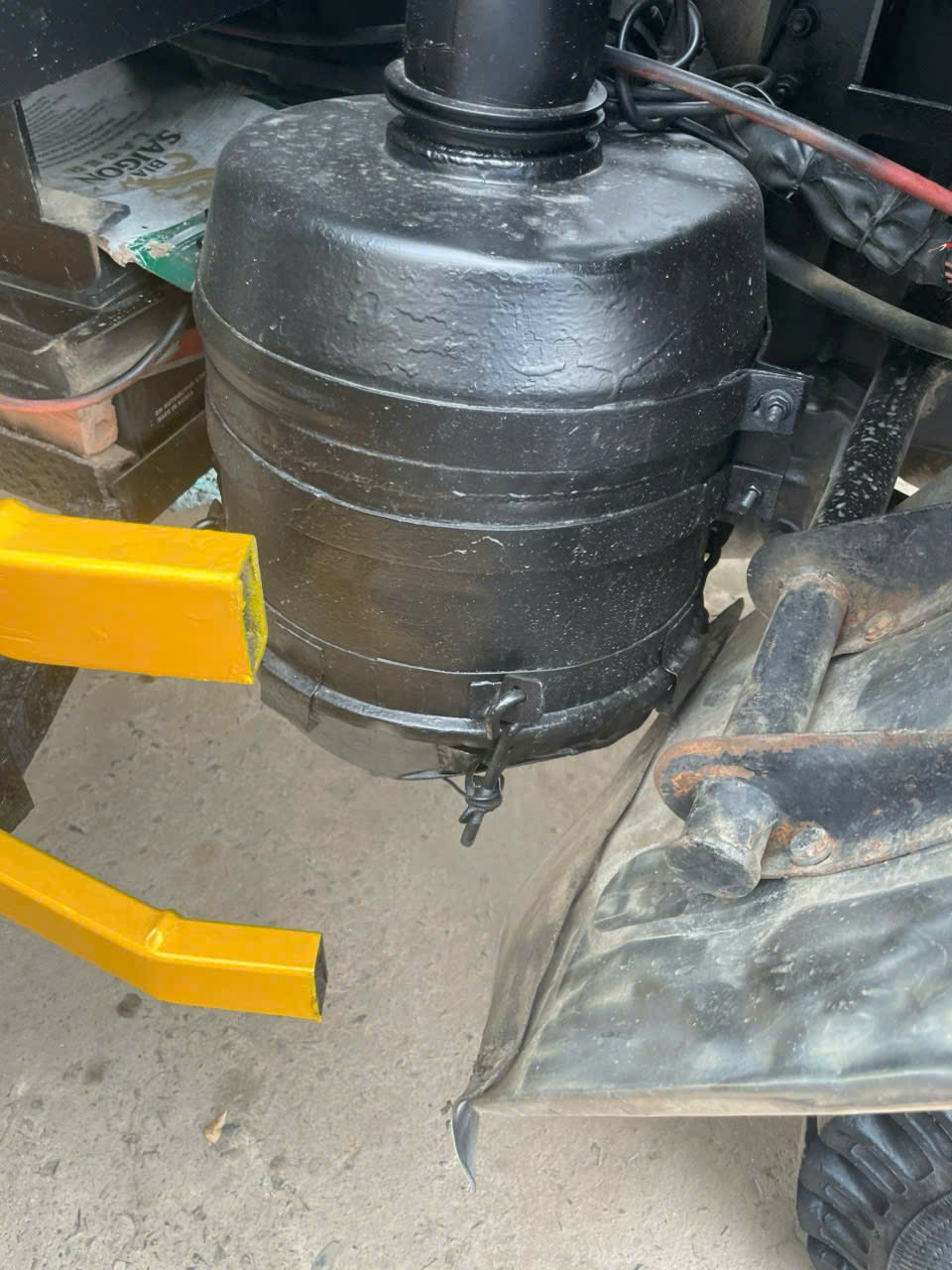 ban xe tai thaco 7.7t sx2015 luu hanh kham moi