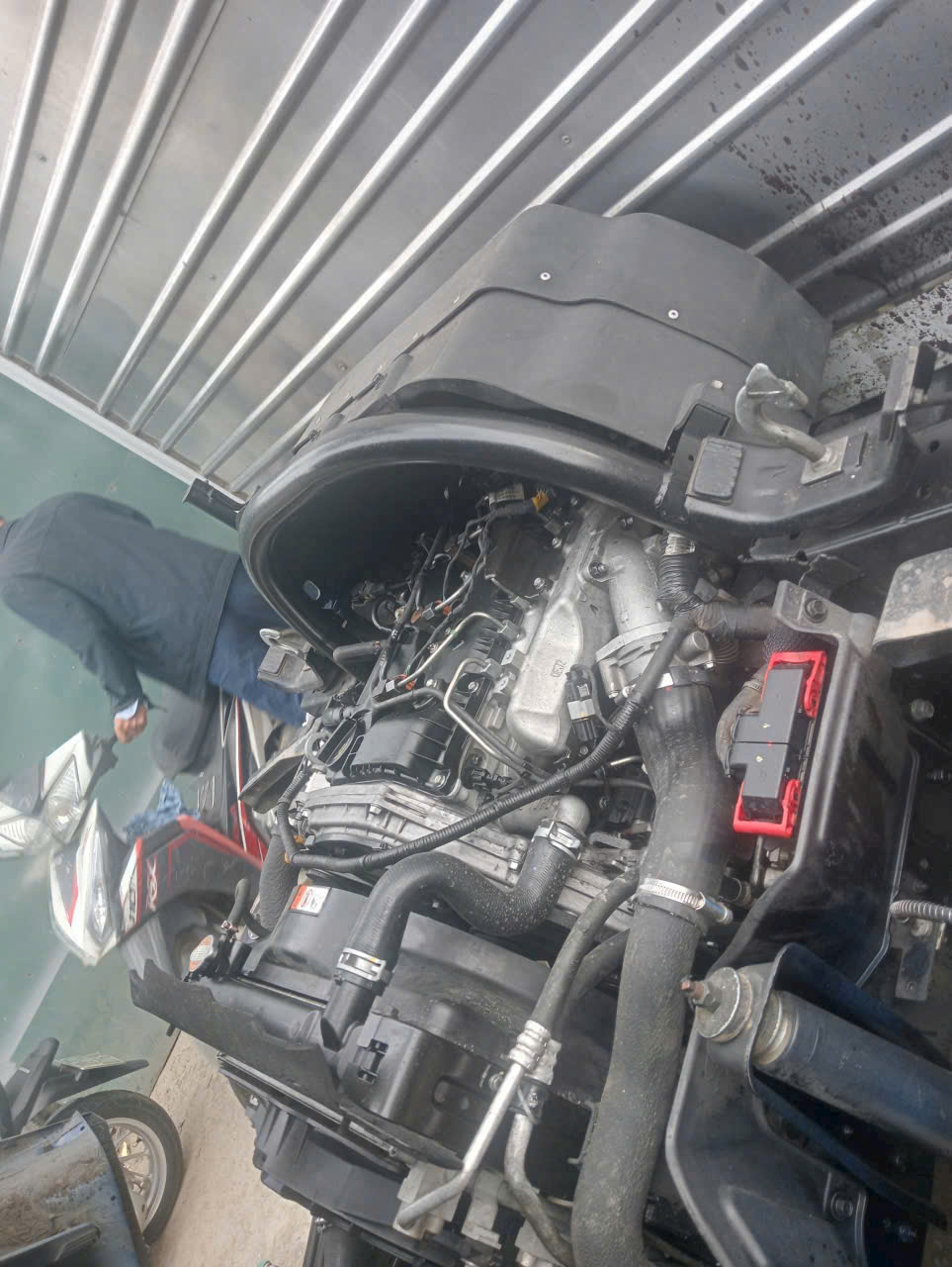 ban xe tai thung n250 sx2021 , cabin may zin