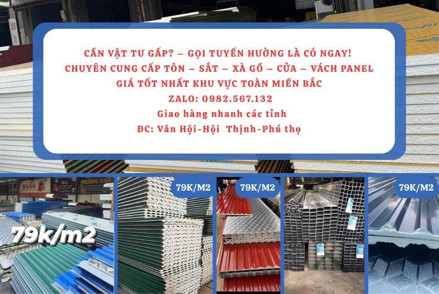 dai ly ton sat tuyen huong - gia re tan xuong - giao tan chan cong trinh