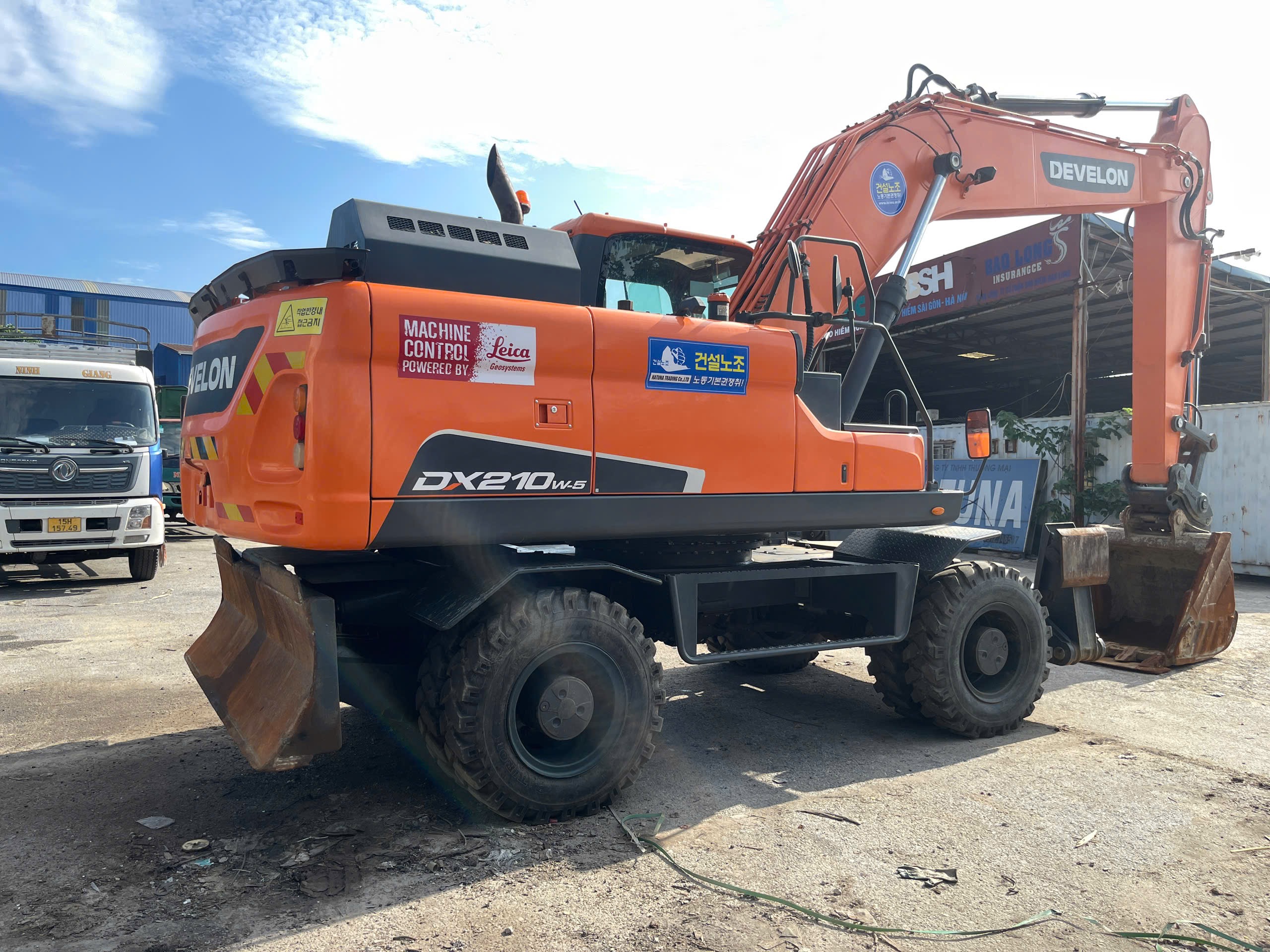 dx210w/2018 xe moi nhap tu han quoc