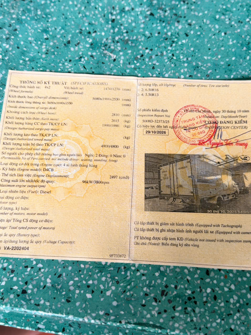 k250 2019 dong lanh thung 3m5 tai 2t