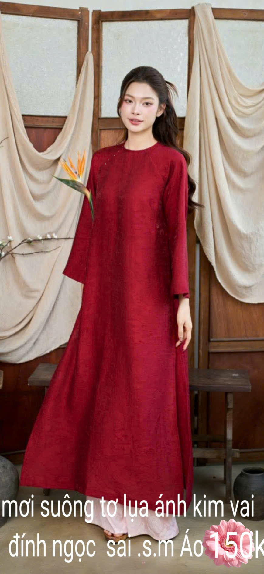 mau ao dai moi ve – tre trung, sang trong, ton dang.