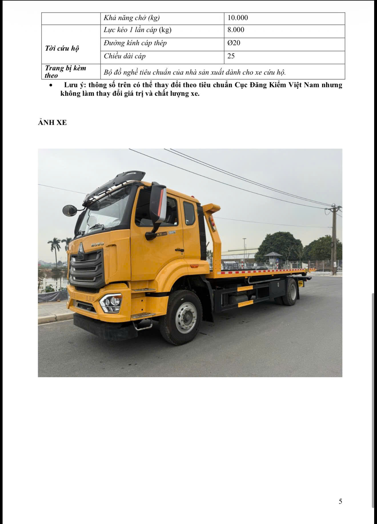 sieu hot howo cuu ho 5 tan – hang san giao ngay