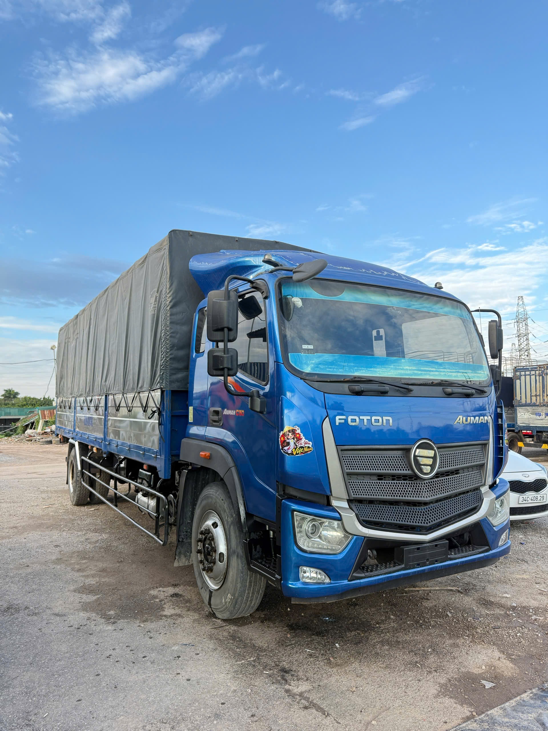 thaco auman c160 sx 2022 ten cty