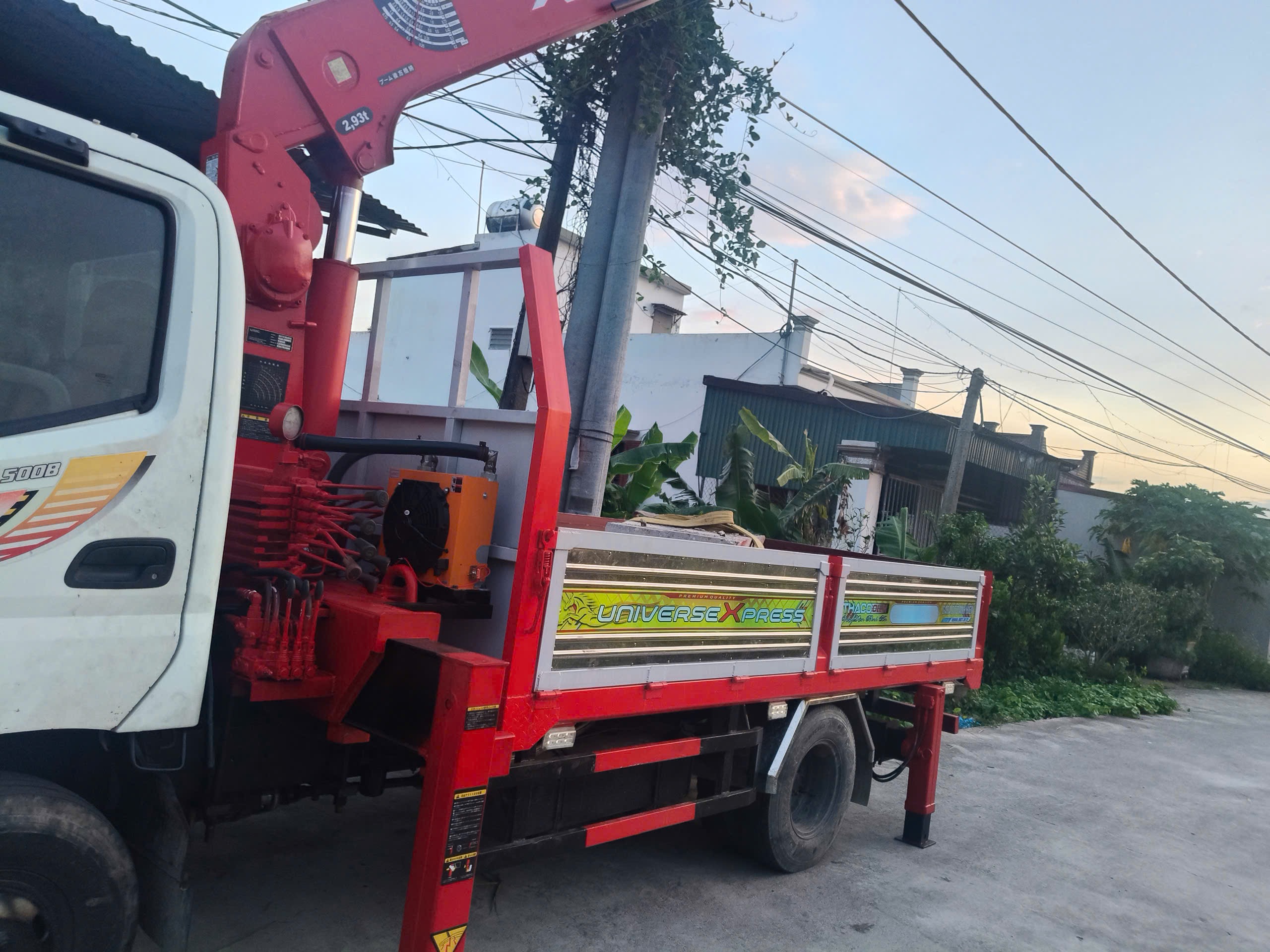 thaco lin 500b 2016 gac can 370 5 khuc