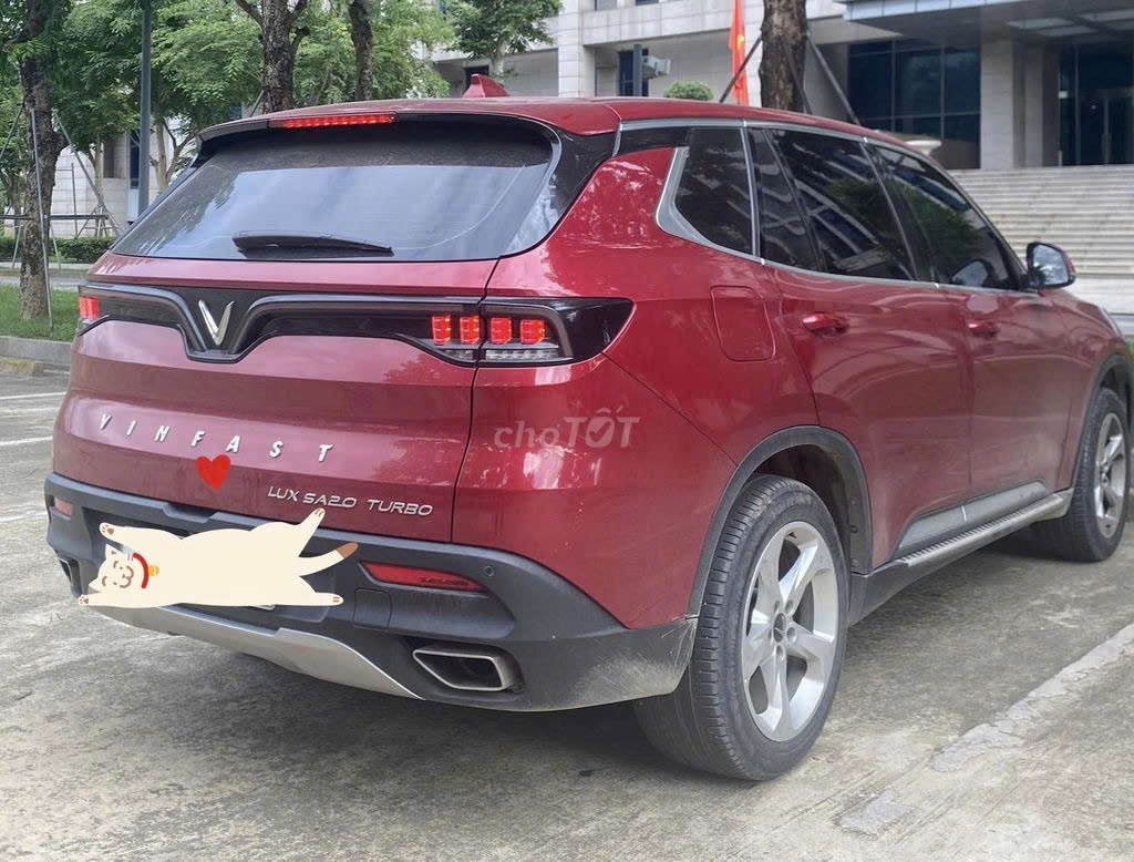 vinfast lux sa2.0 base 2020 35.000 km do-575 trieu